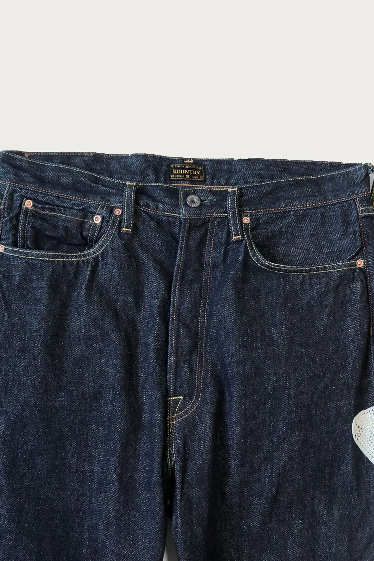 12.5oz Denim MEXICAN TUXEDO 5P OKAGILLY - Indigo sold by Canoe Club product image thumbnail 3