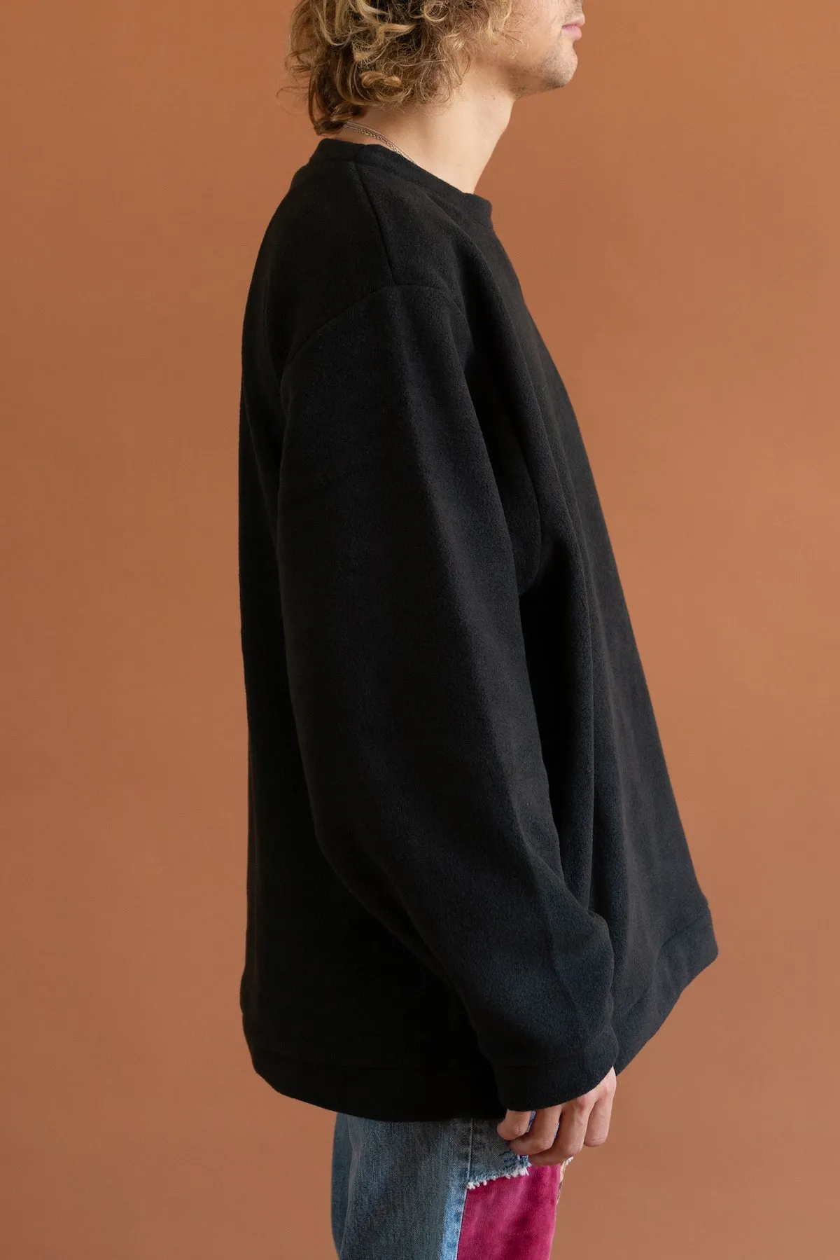 Reverse Fleece BIG SWT - Black sold by Canoe Club product image thumbnail 3