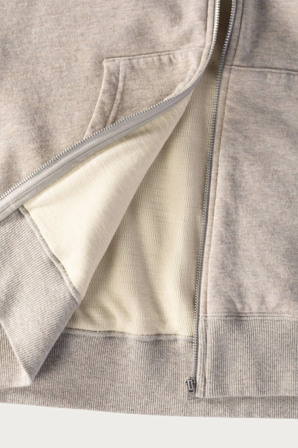 Jumbo SB Dual Hoodie F.Z. - Grey sold by Canoe Club product image thumbnail 3
