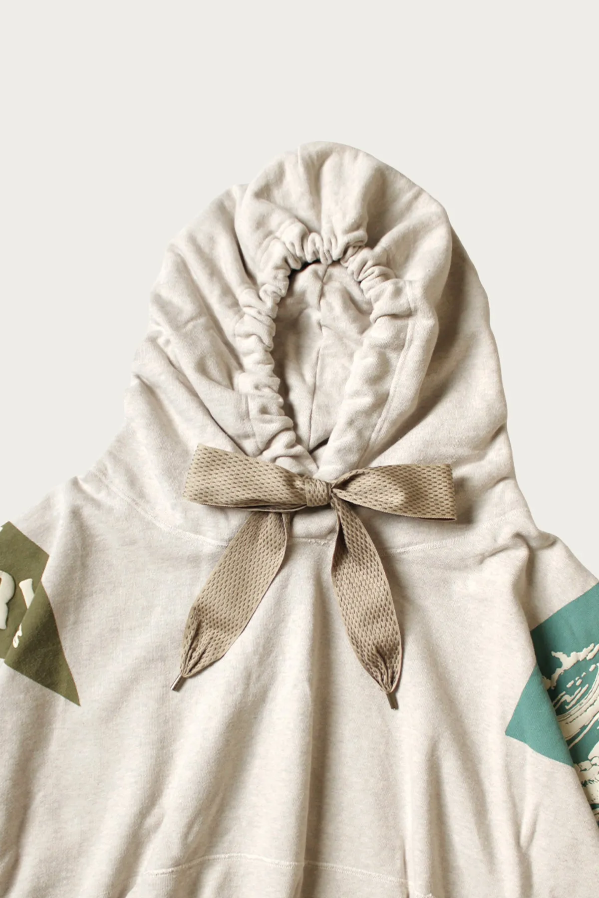 TOP SWT Knit DEVIL HOODIE (Pennant YUKON) - Green sold by Canoe Club product image thumbnail 3