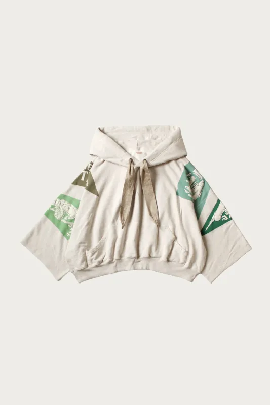 TOP SWT Knit DEVIL HOODIE (Pennant YUKON) - Green sold by Canoe Club
