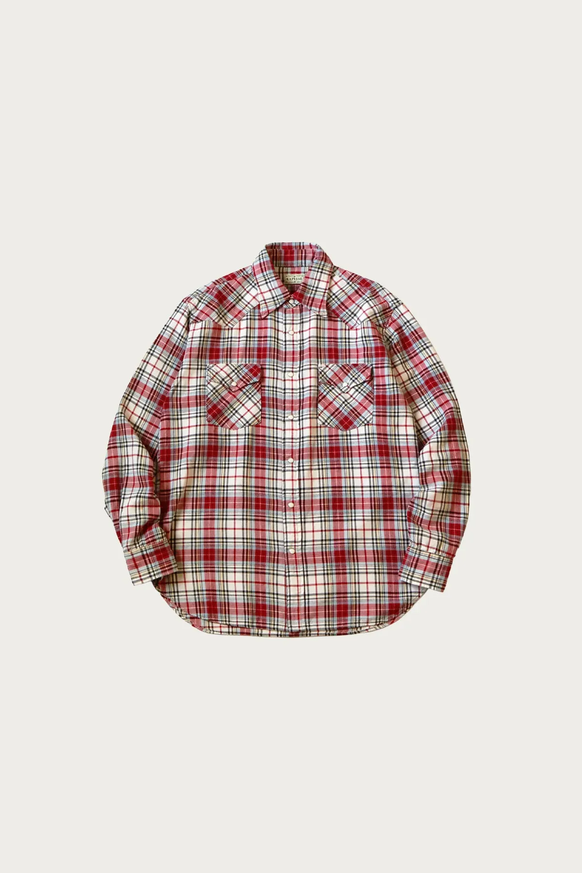 Columbia-Check HUSKY Western Shirt - Red sold by Canoe Club