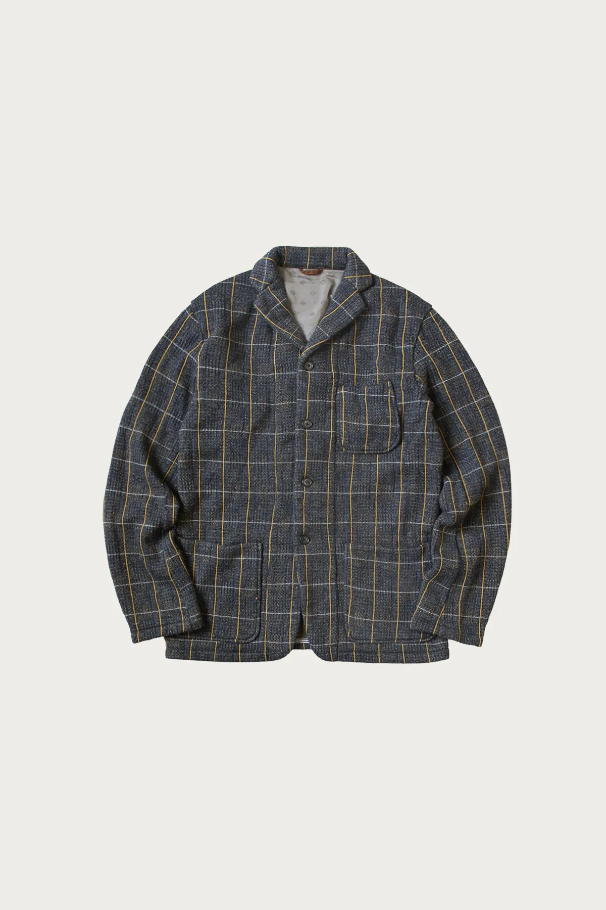 Fleece Tweed KOBE JKT - G-Y sold by Canoe Club