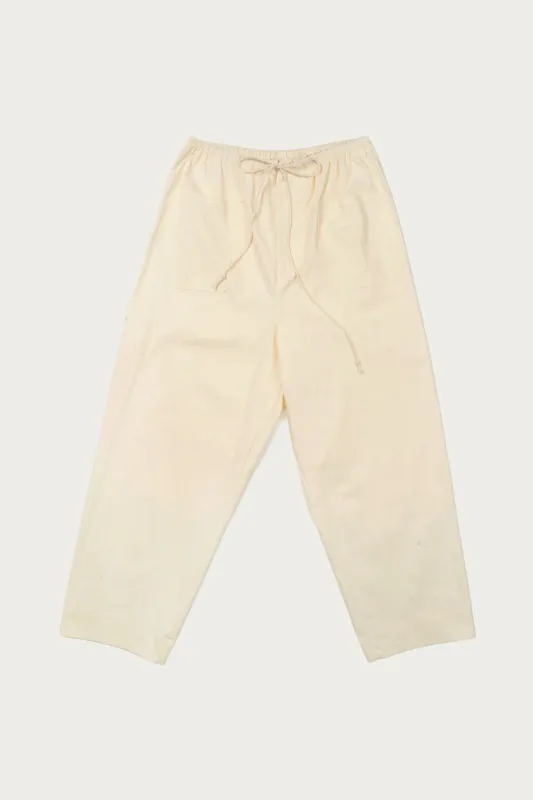 Simple Pants - Light Yellow Light Canvas sold by Canoe Club
