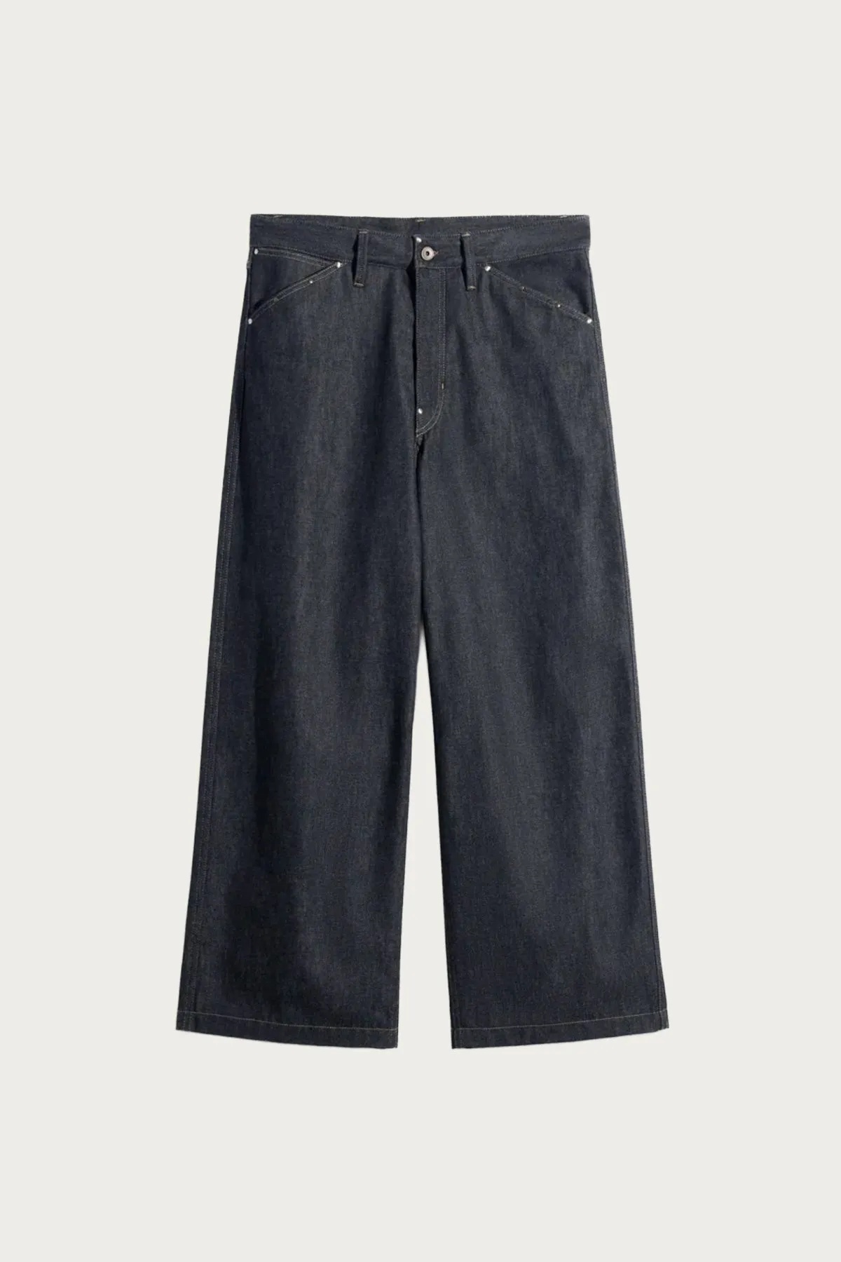 Wide Pants w/ Studs - Slate sold by Canoe Club