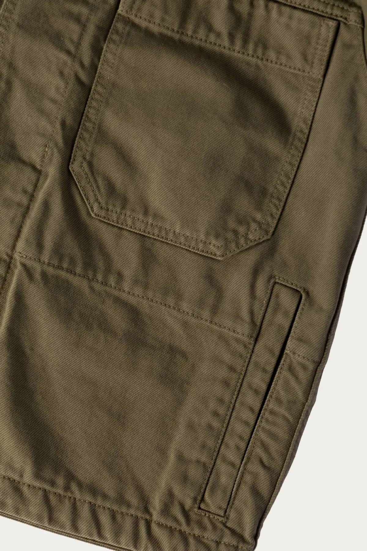 Bull Denim Jacket - Olive sold by Canoe Club product image thumbnail 3