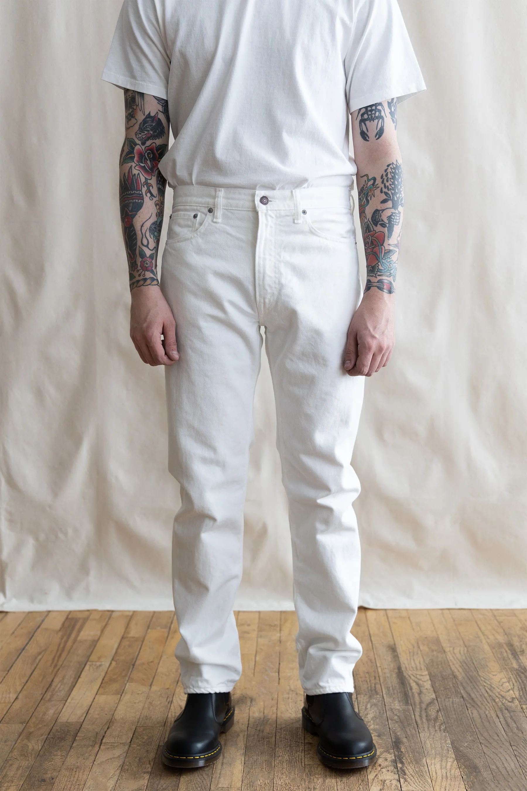 107 Ivy Denim - White sold by Canoe Club product image thumbnail 4