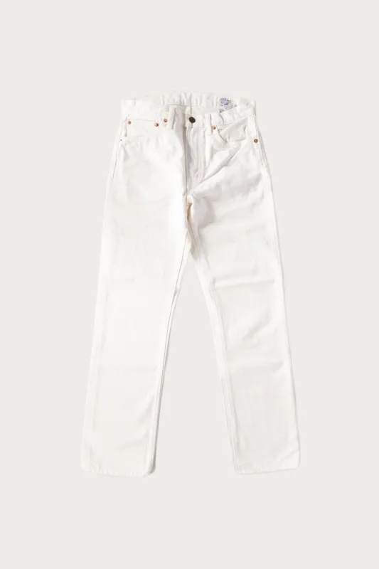107 Ivy Denim - White sold by Canoe Club