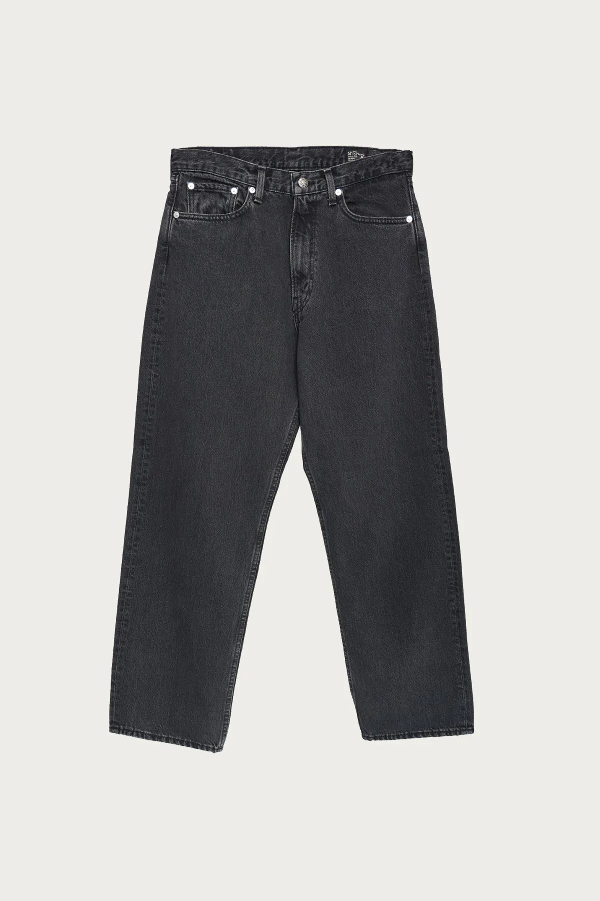 101 Dad's Fit Denim - Black Denim Stone sold by Canoe Club