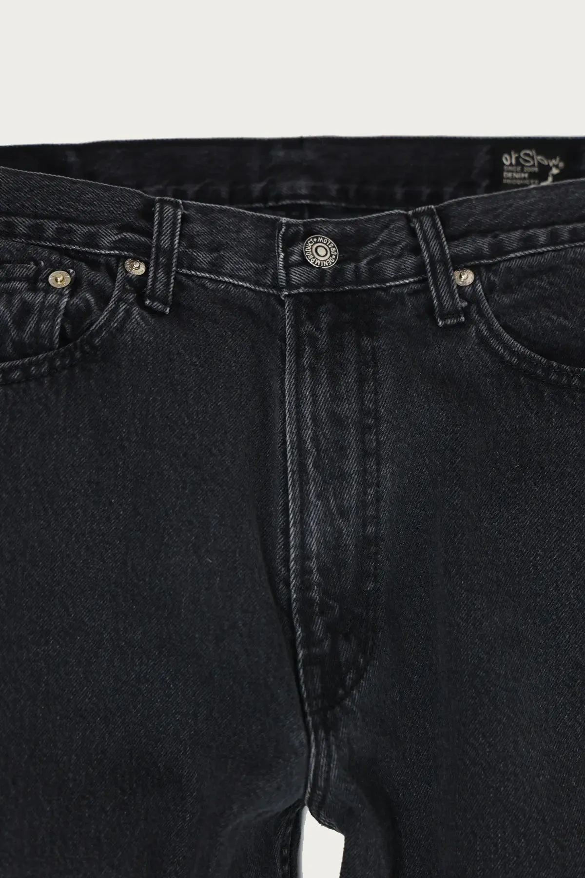 101 Dad's Fit Denim - Black Denim Stone sold by Canoe Club product image thumbnail 5