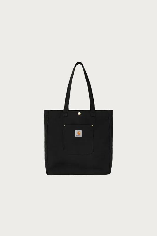 Bay Tote - Black Rigid sold by Canoe Club