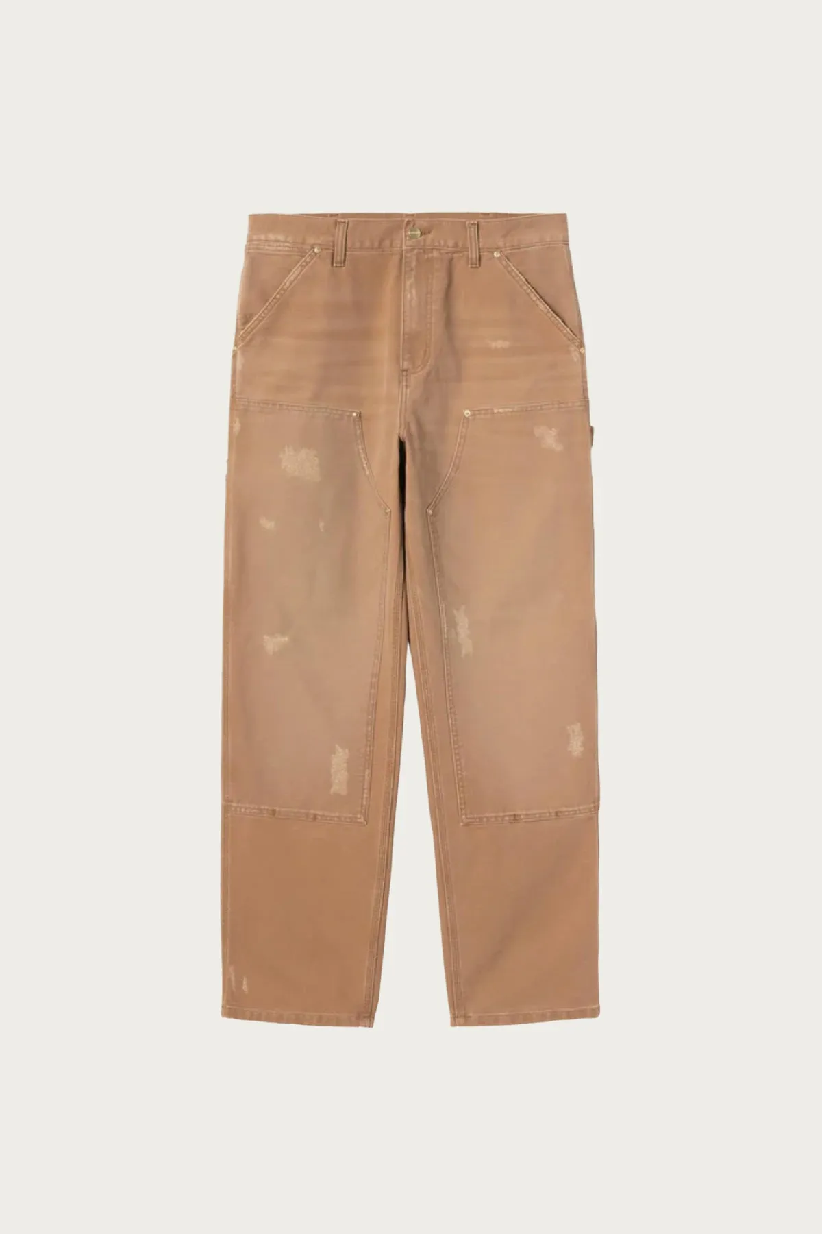 Double Knee Pant - Hamilton Brown Grind Wash sold by Canoe Club
