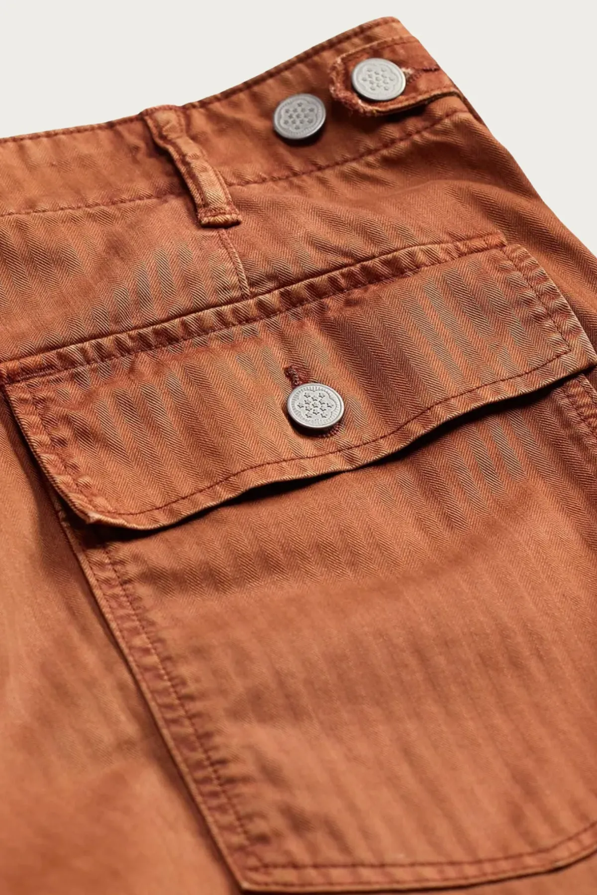 Field Chino - Red Herringbone Twill sold by Canoe Club product image thumbnail 4