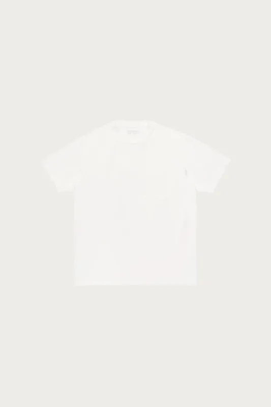 Municipal Pocket Tee - White made by Lady White Co.