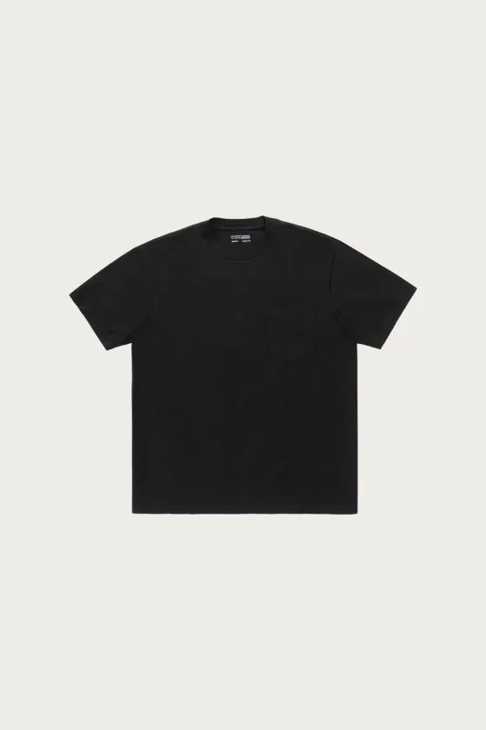 Municipal Pocket Tee - Black made by Lady White Co.