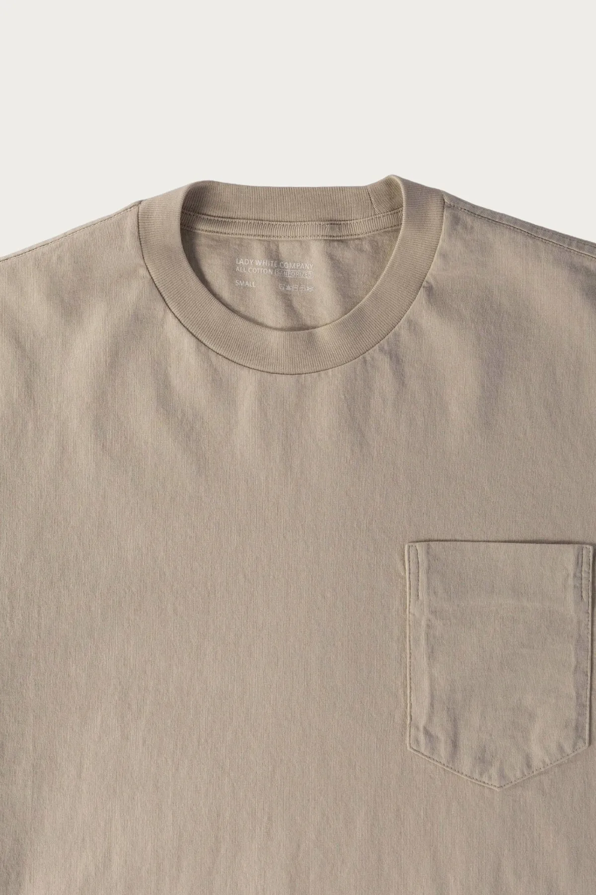 Municipal Pocket Tee - Paper sold by Canoe Club product image thumbnail 2