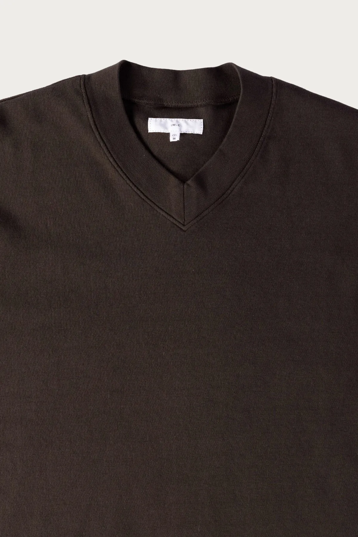 High V-Neck Tee - Timber sold by Canoe Club product image thumbnail 2