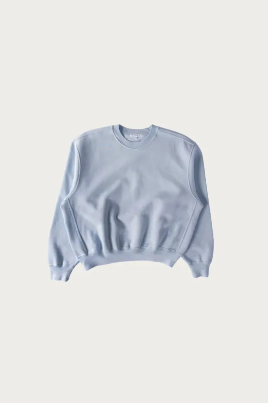 Mini Crewneck - Pale Blue sold by Canoe Club