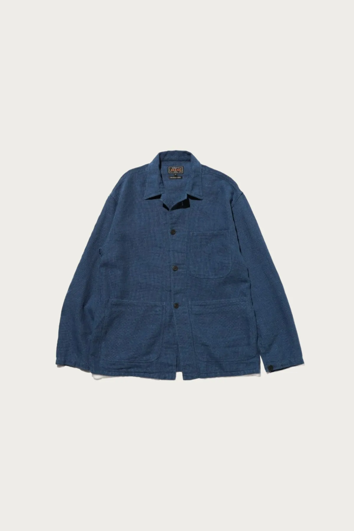 MIL Chore Jacket Cotton Linen - Navy sold by Canoe Club
