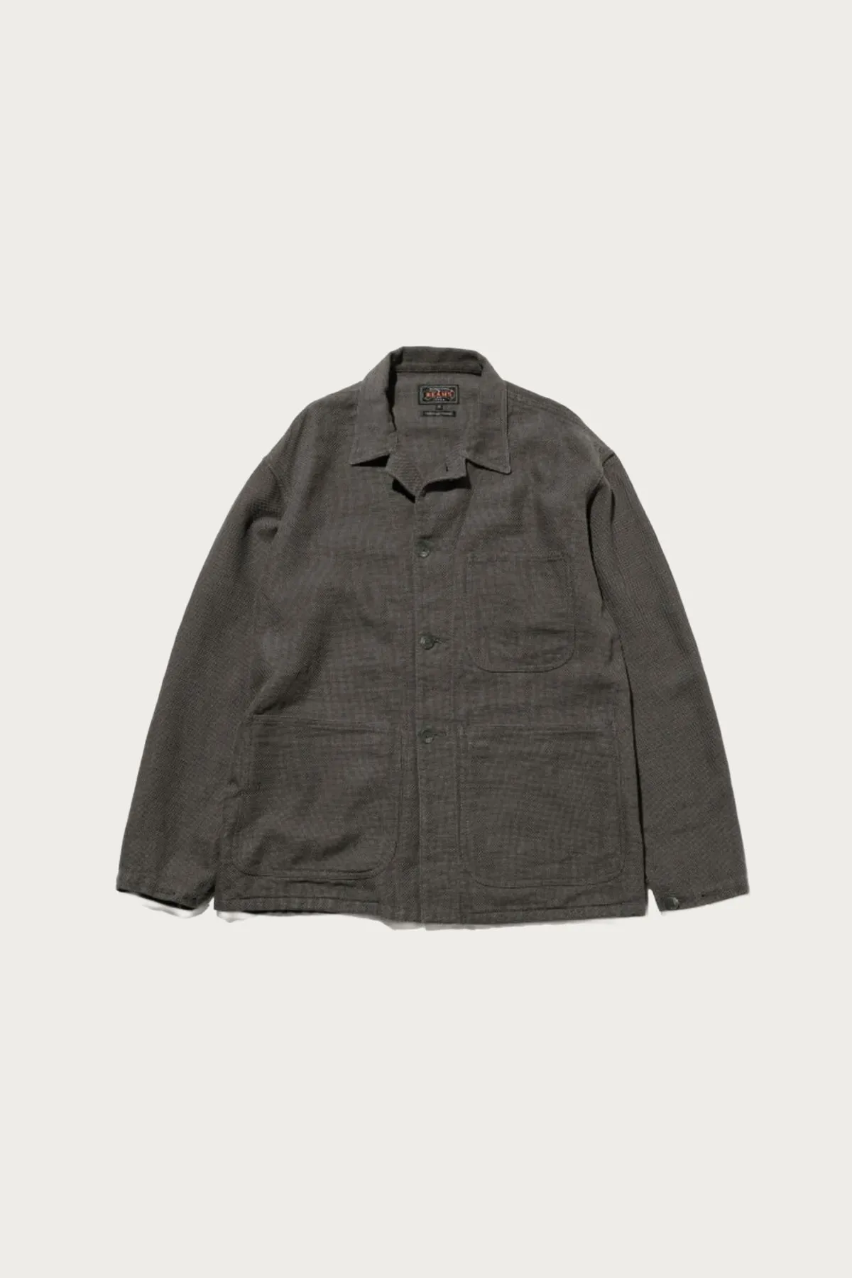 MIL Chore Jacket Cotton Linen - Grey sold by Canoe Club