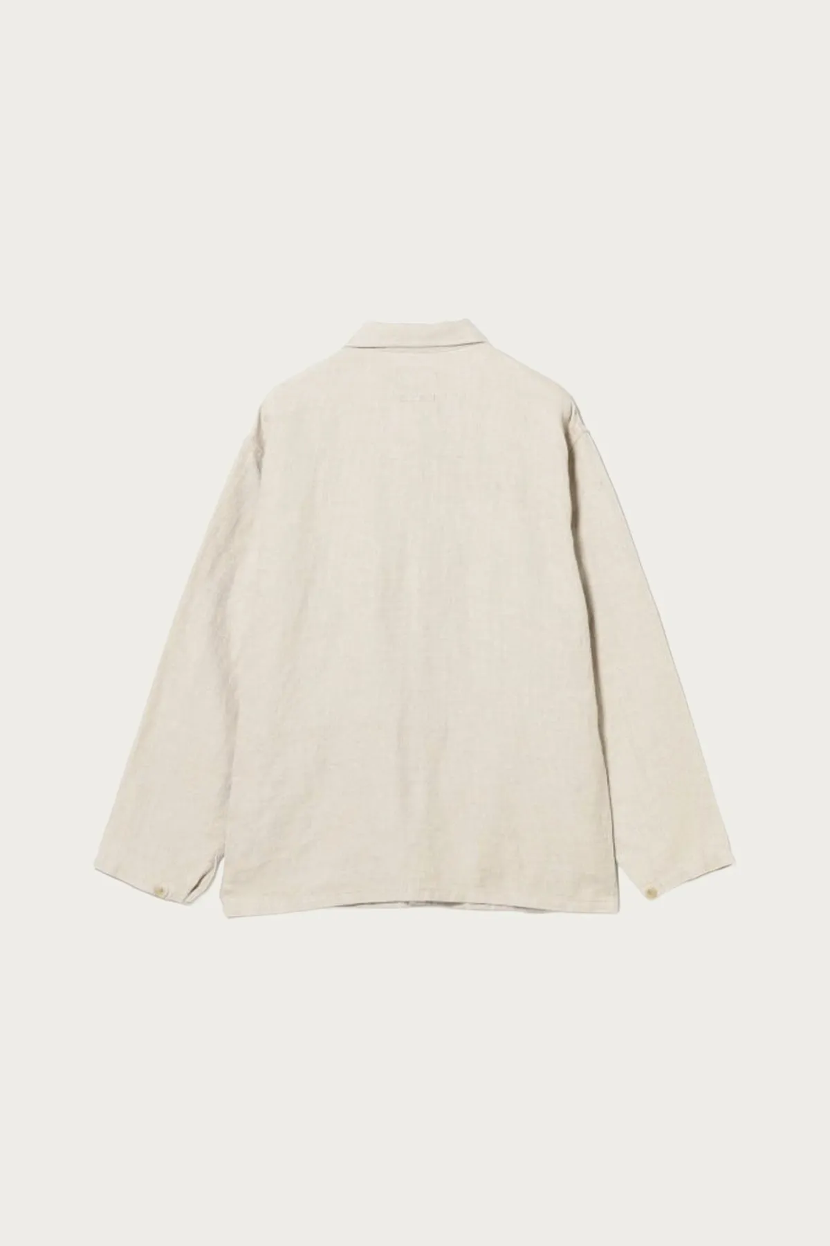 MIL Chore Jacket Cotton Linen - Off White sold by Canoe Club product image thumbnail 3