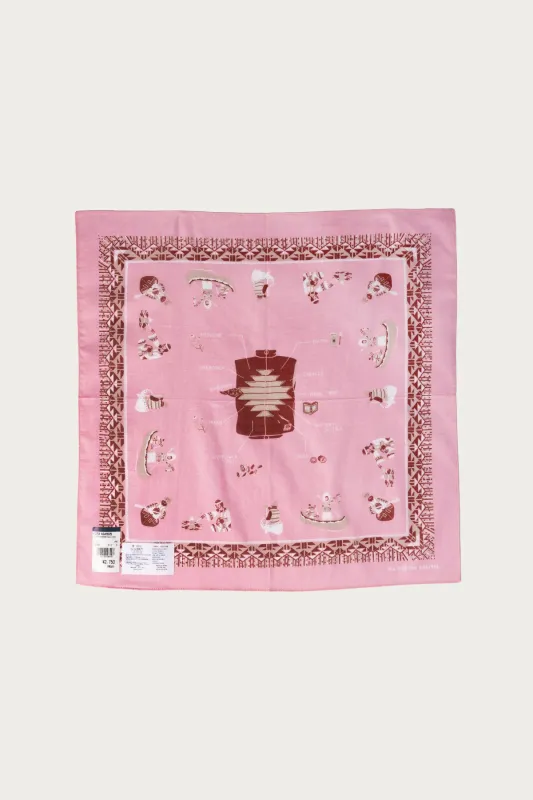 Color Bandanna (ZEPHER Vest Life) - Pink made by Kapital