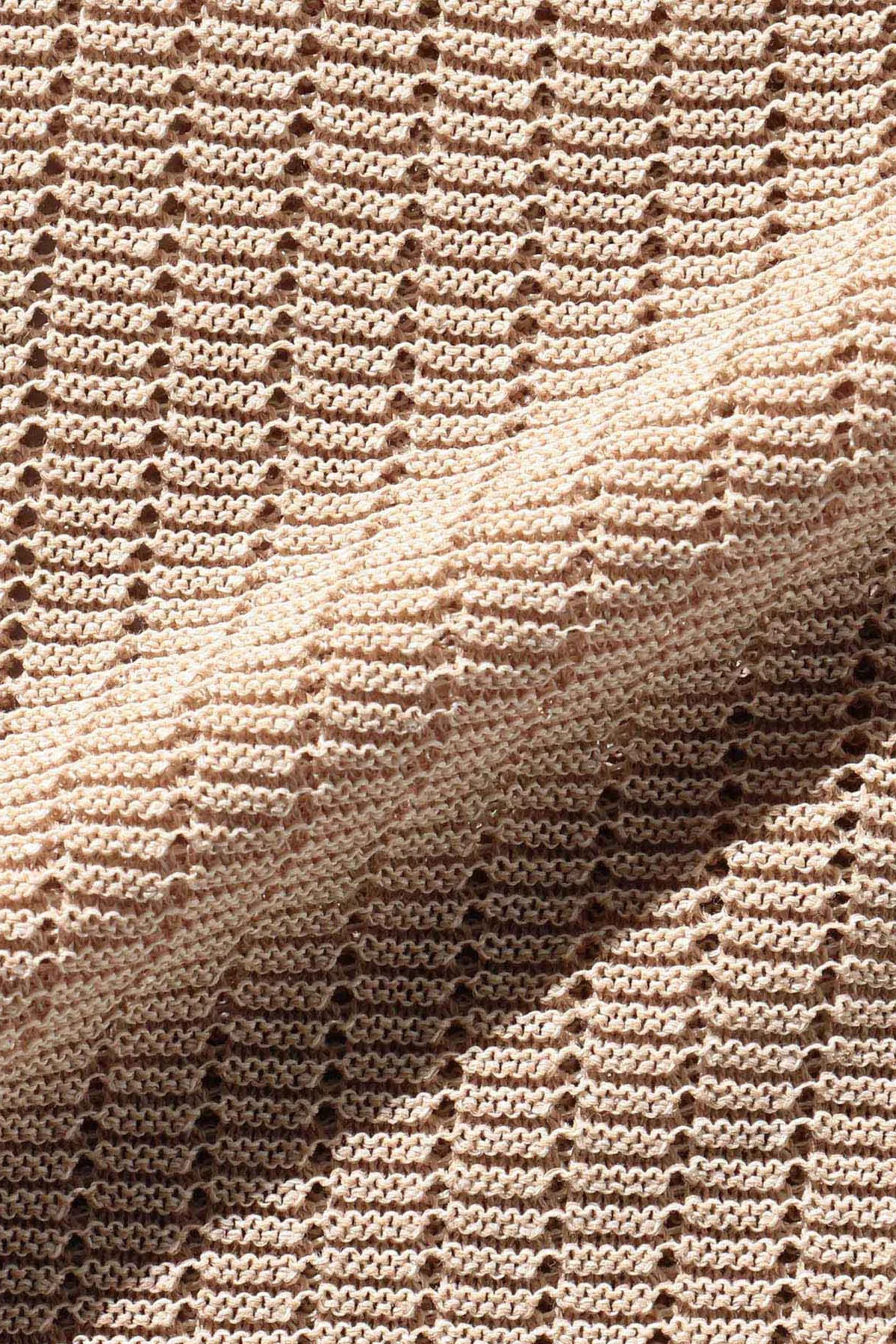 Knit Polo "WASHI" 2 Tone - Off White sold by Canoe Club product image thumbnail 3