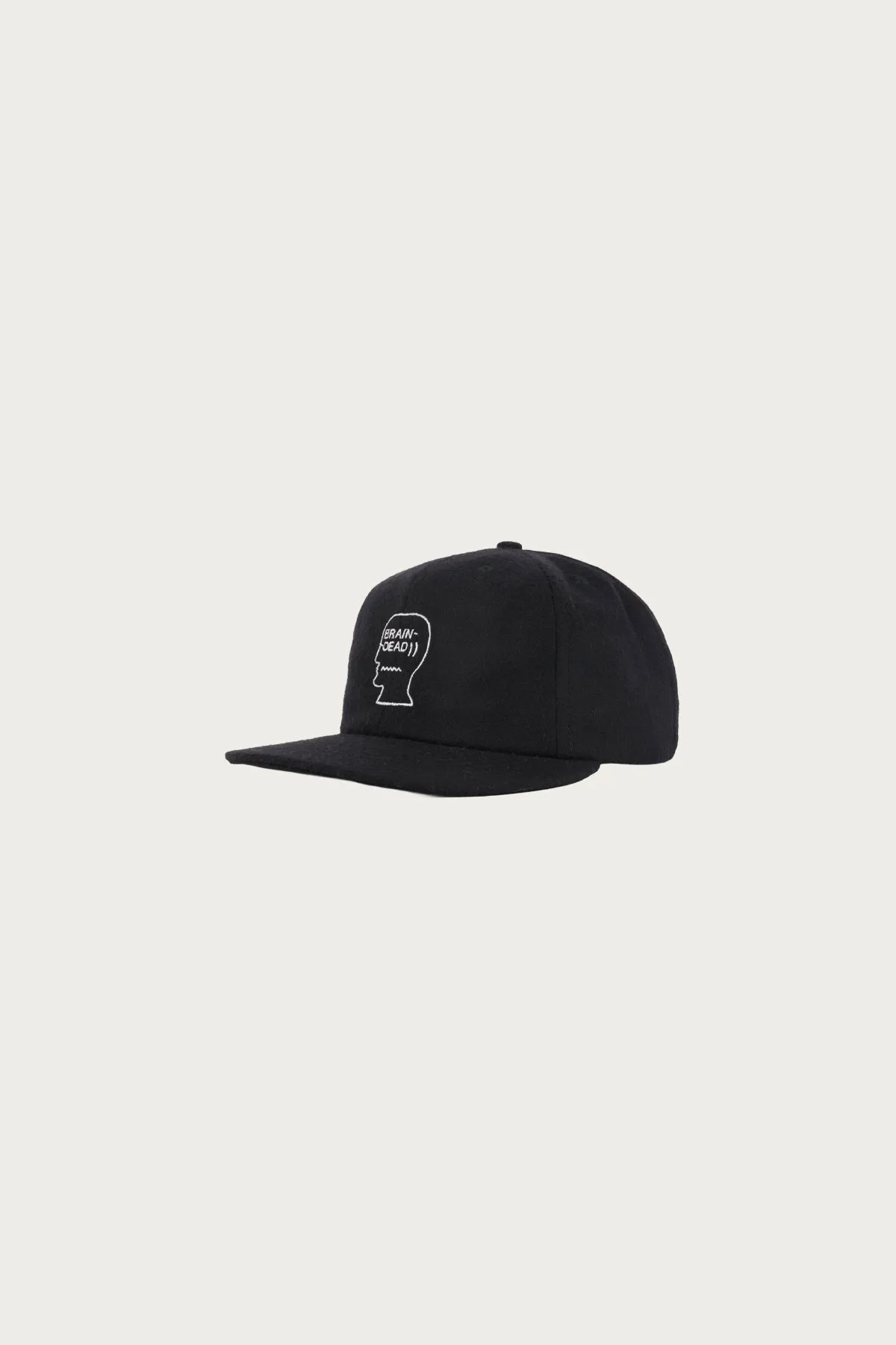 Flannel Logohead 6 Panel Hat - Black sold by Canoe Club product image thumbnail 2