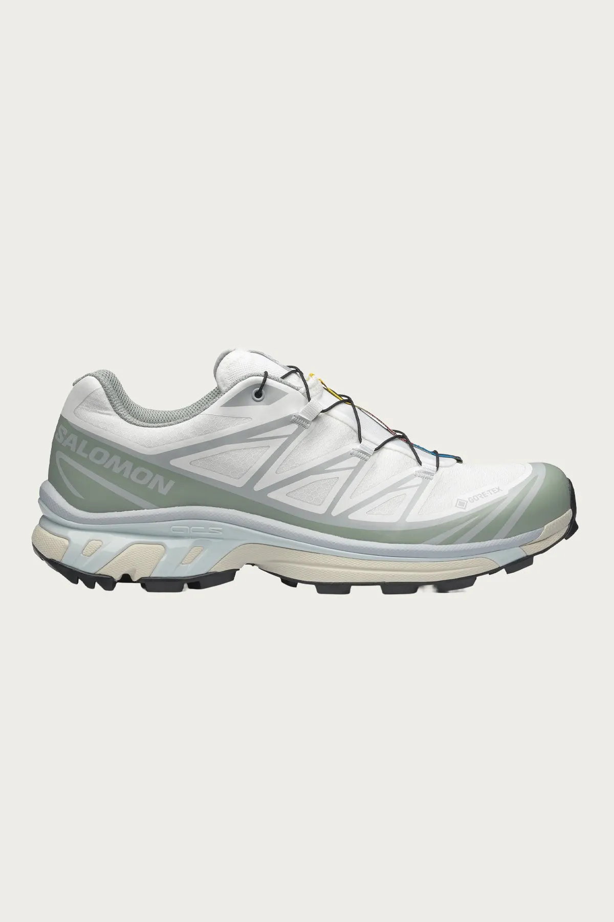 XT-6 GTX - White/Green Milieu/Ice Flow sold by Canoe Club