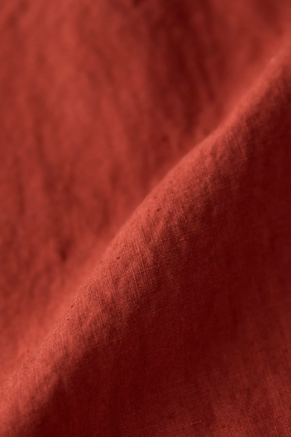 High Count Linen Regular Collar Shirt - Dark Red sold by Canoe Club product image thumbnail 2