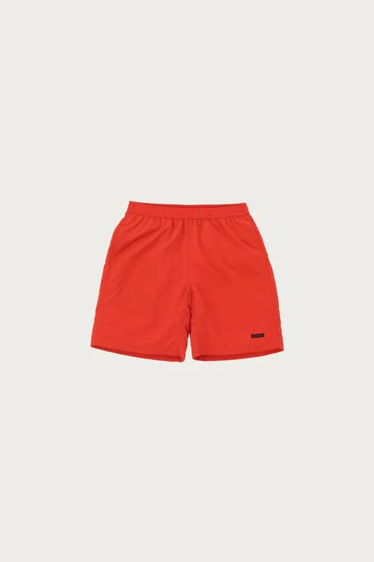 Nylon Reef Shorts - Burnt Orange sold by Canoe Club