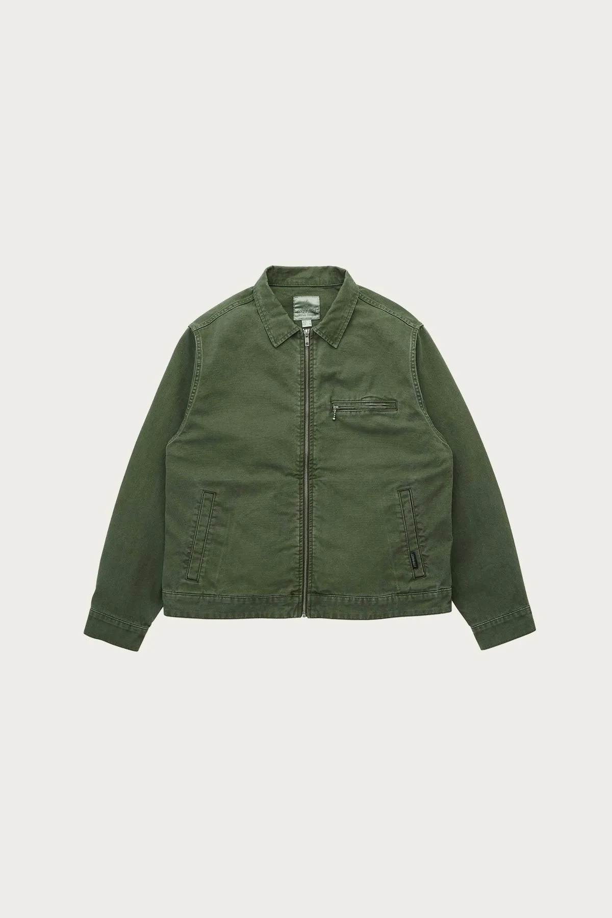 Taos Canvas Jacket - Moss sold by Canoe Club