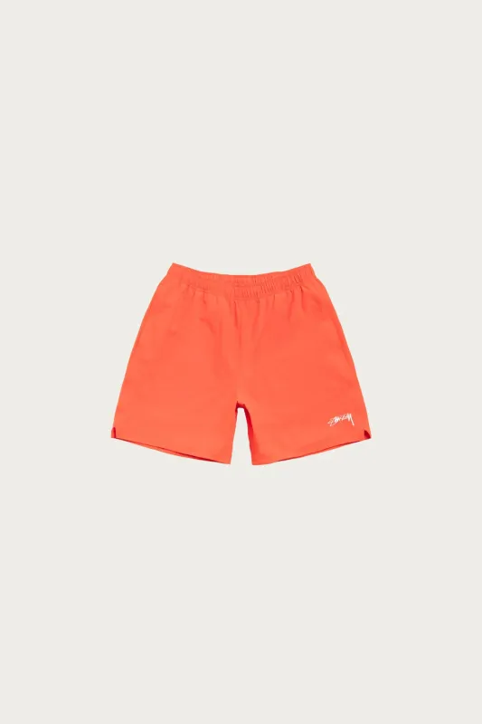 Sport Short - Red Orange made by Stussy