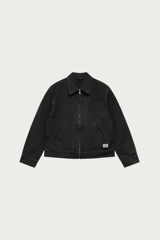 Work Jacket Collared - Black made by Stussy