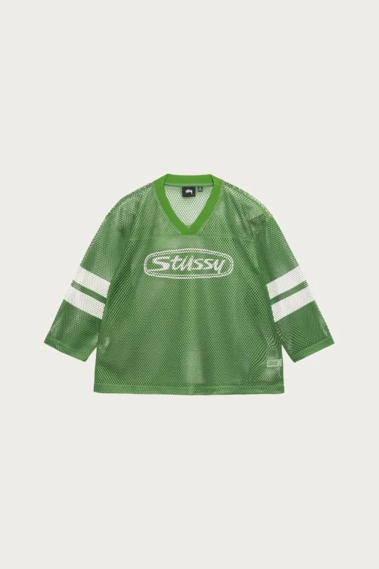 Trucker Team Jersey - Green made by Stussy