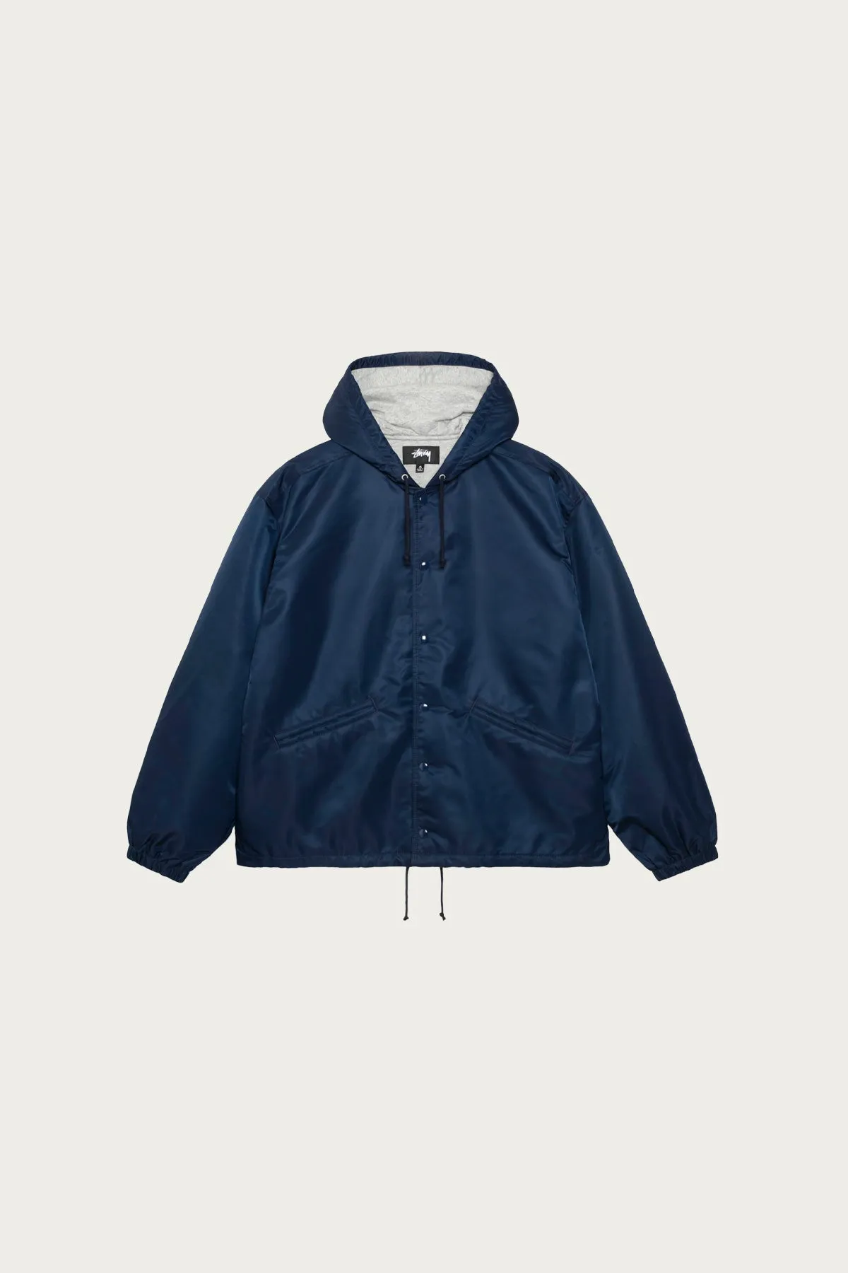 Hooded Coaches Jacket - Navy sold by Canoe Club