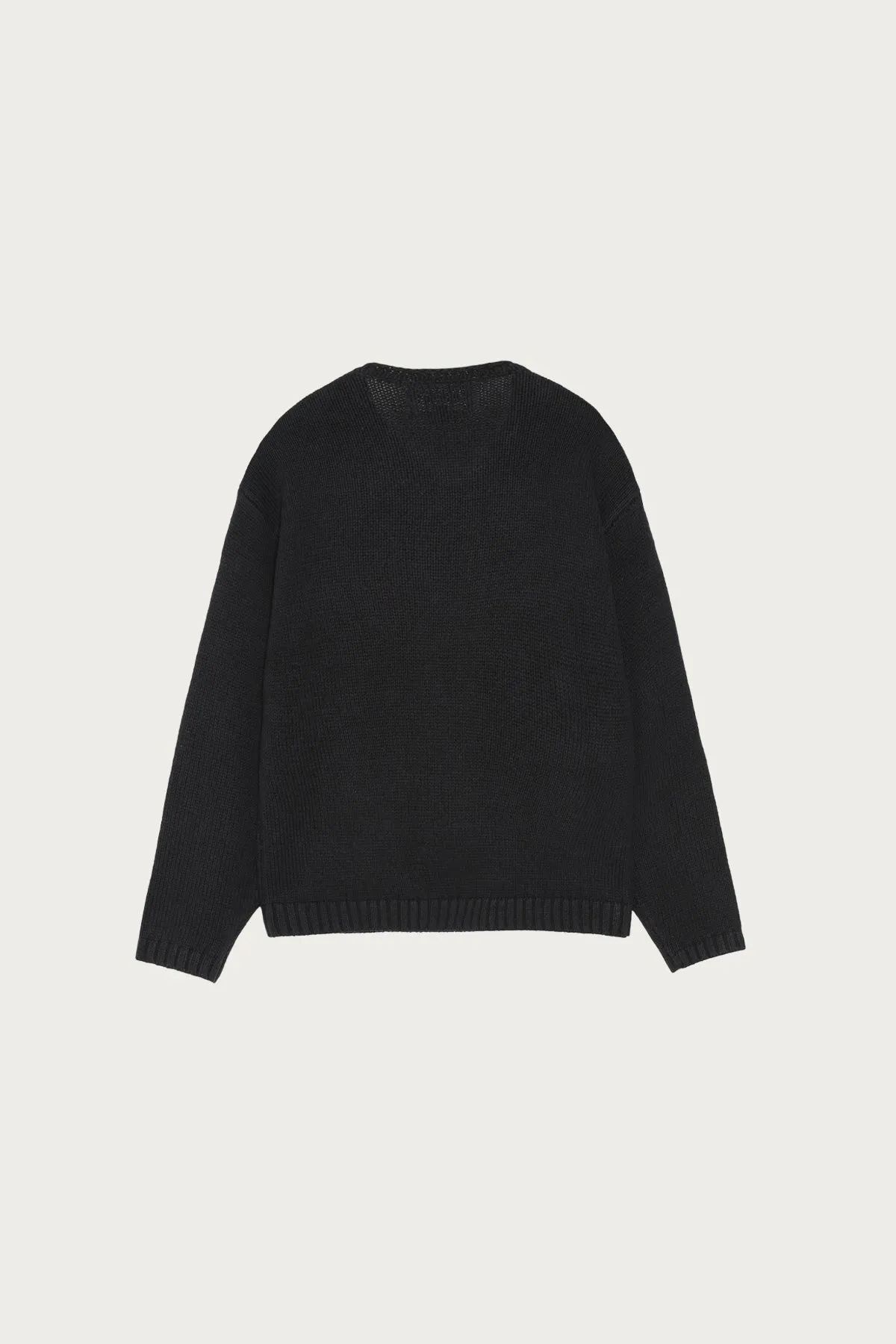 Roll V Neck Sweater - Black sold by Canoe Club product image thumbnail 2