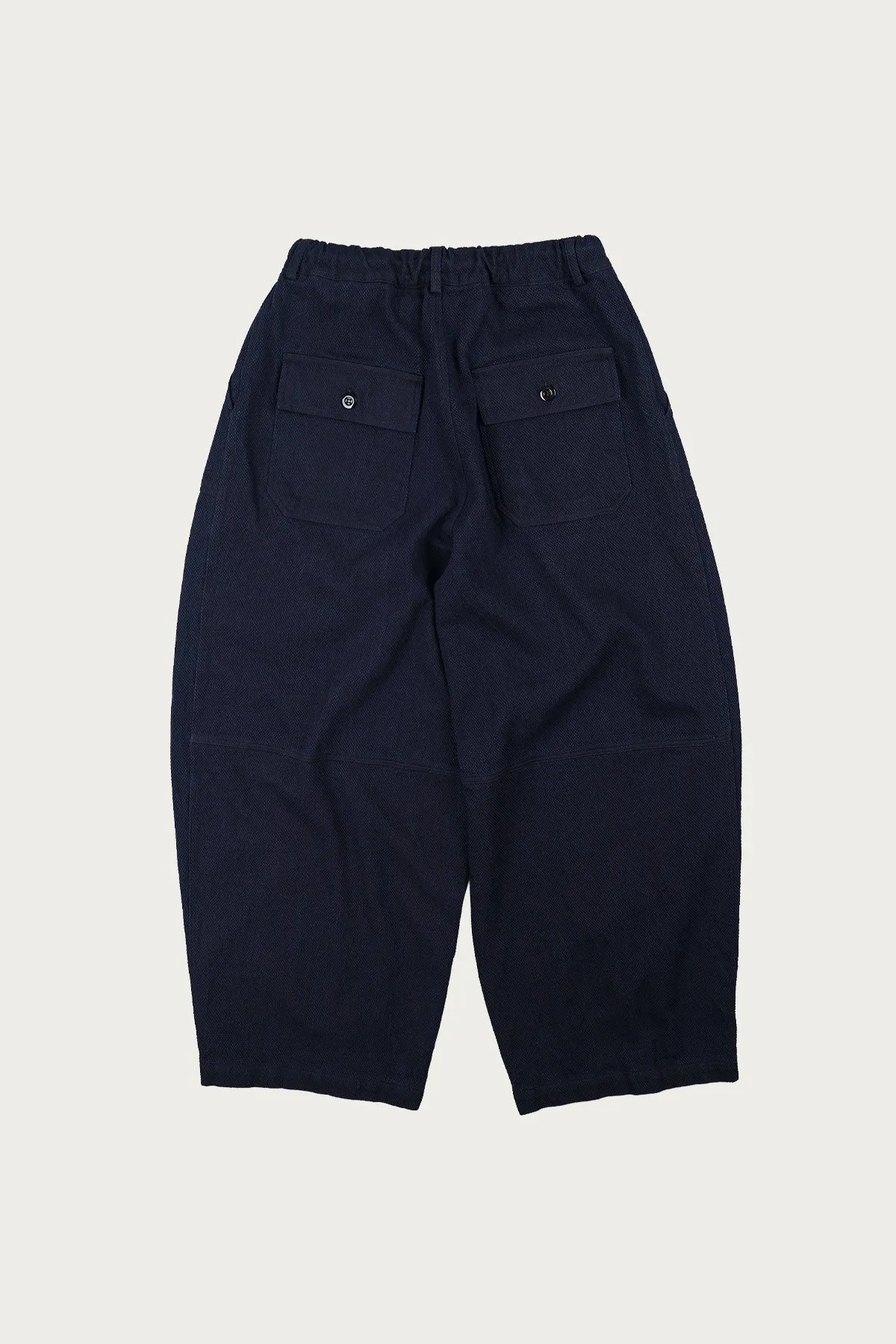 Sashiko Denim Balloon Pants - Indigo sold by Canoe Club product image thumbnail 2