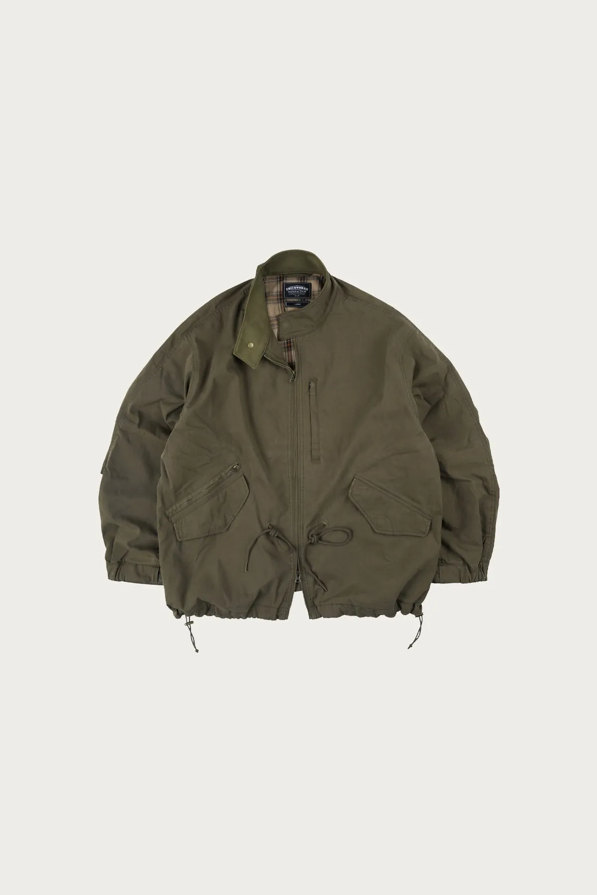 Harrington M65 Jacket - Olive sold by Canoe Club