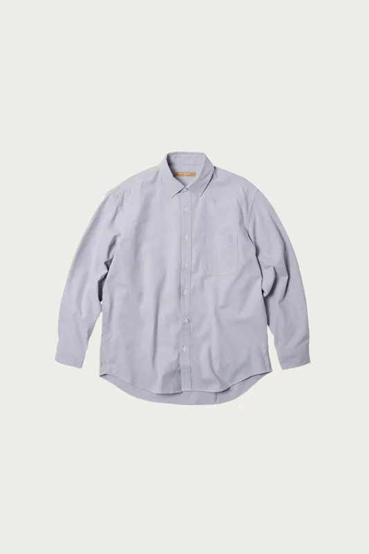 OG Oversized Oxford Shirt - Gray sold by Canoe Club