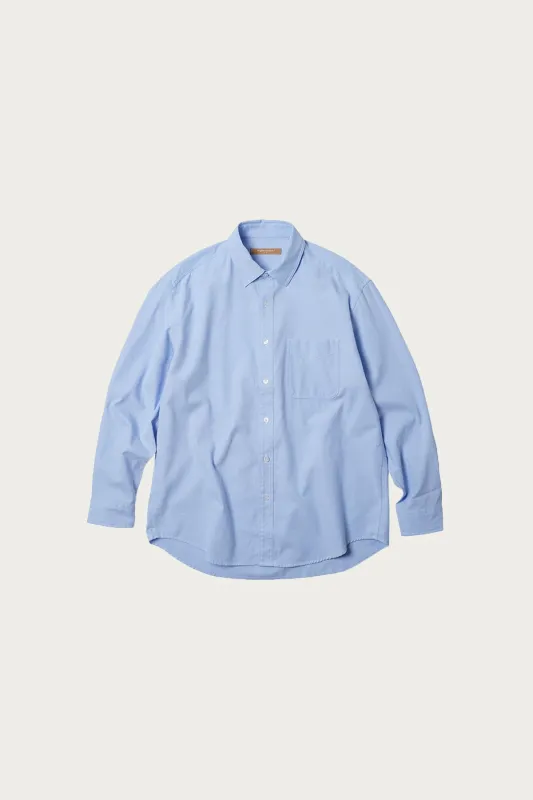 OG Oversized Oxford Shirt - Blue made by FrizmWORKS