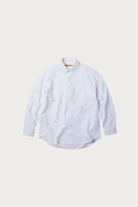 OG Oversized Oxford Shirt - White made by FrizmWORKS