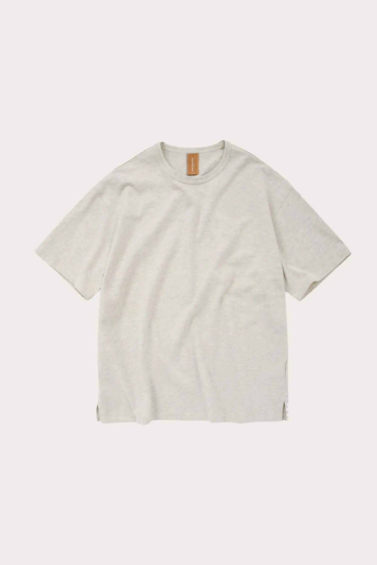 OG Double Rib Oversized Tee - Oatmeal sold by Canoe Club