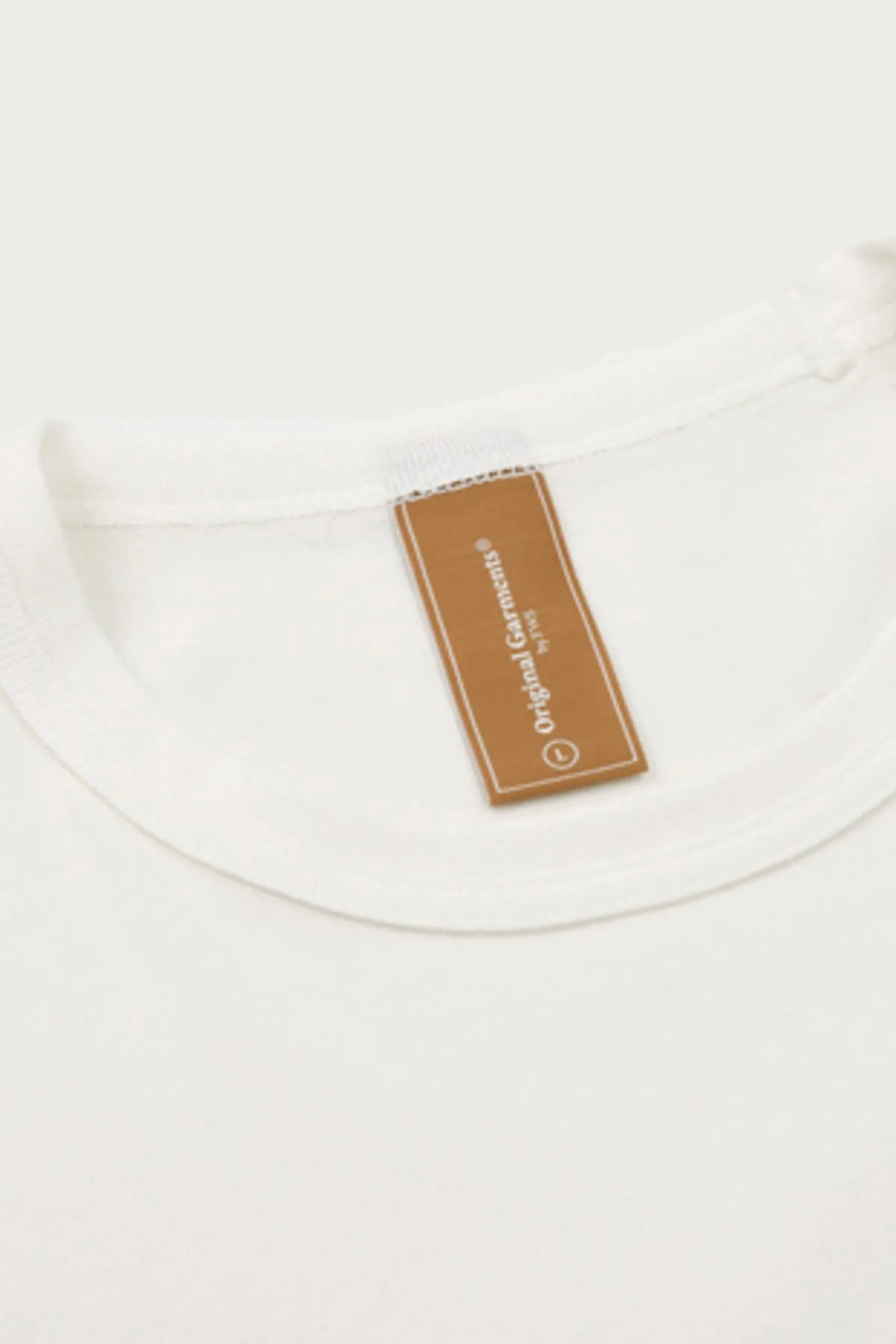 OG Double Rib Oversized Tee - White sold by Canoe Club product image thumbnail 2