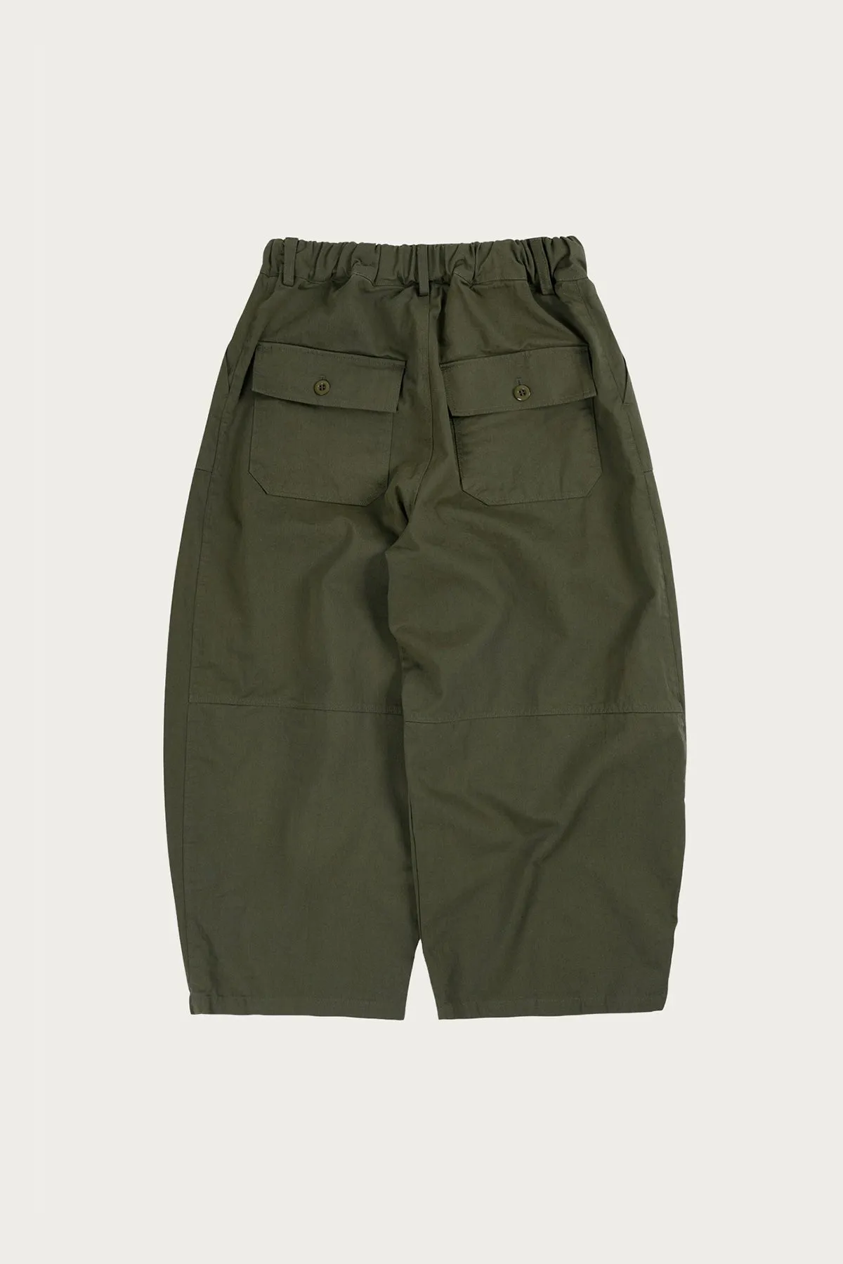 Twill Balloon Pants - Olive sold by Canoe Club product image thumbnail 4