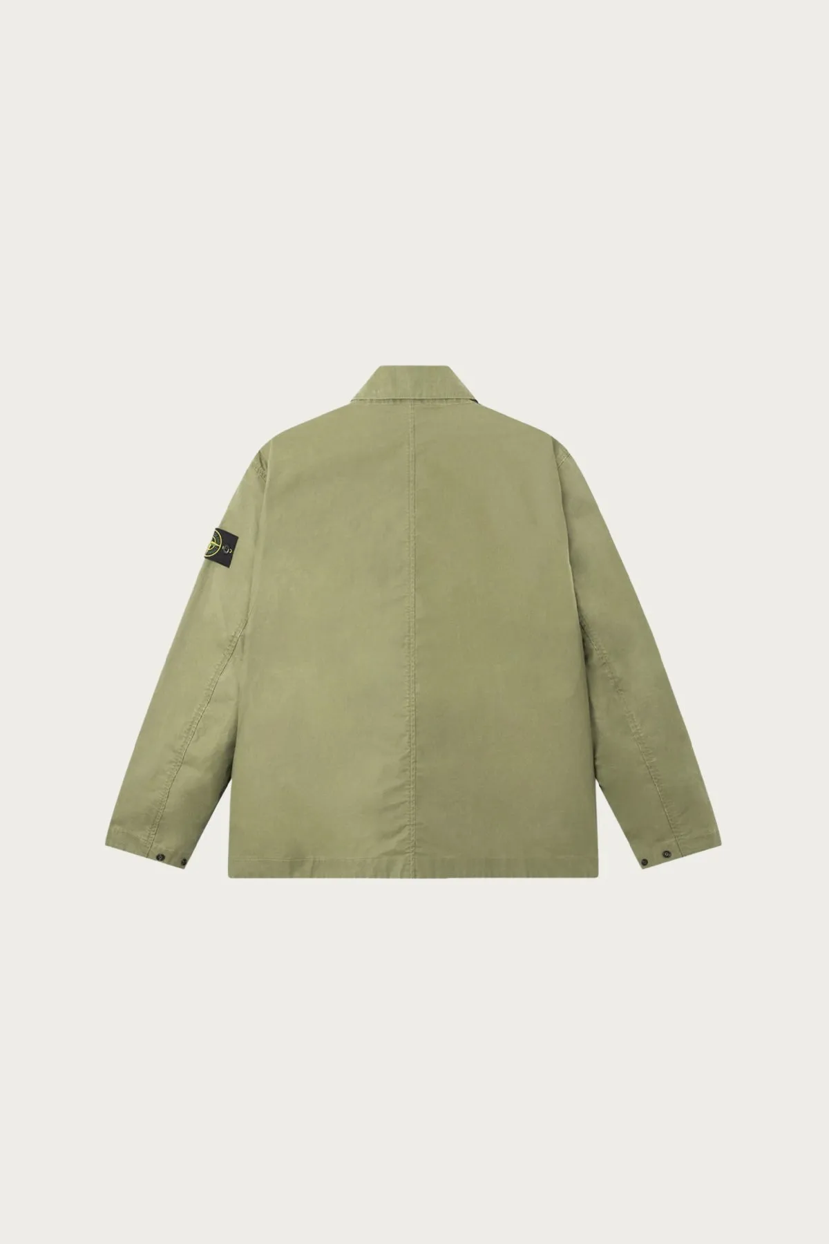 Pigmented Wax Coating Coach Jacket - Military Green sold by Canoe Club product image thumbnail 2