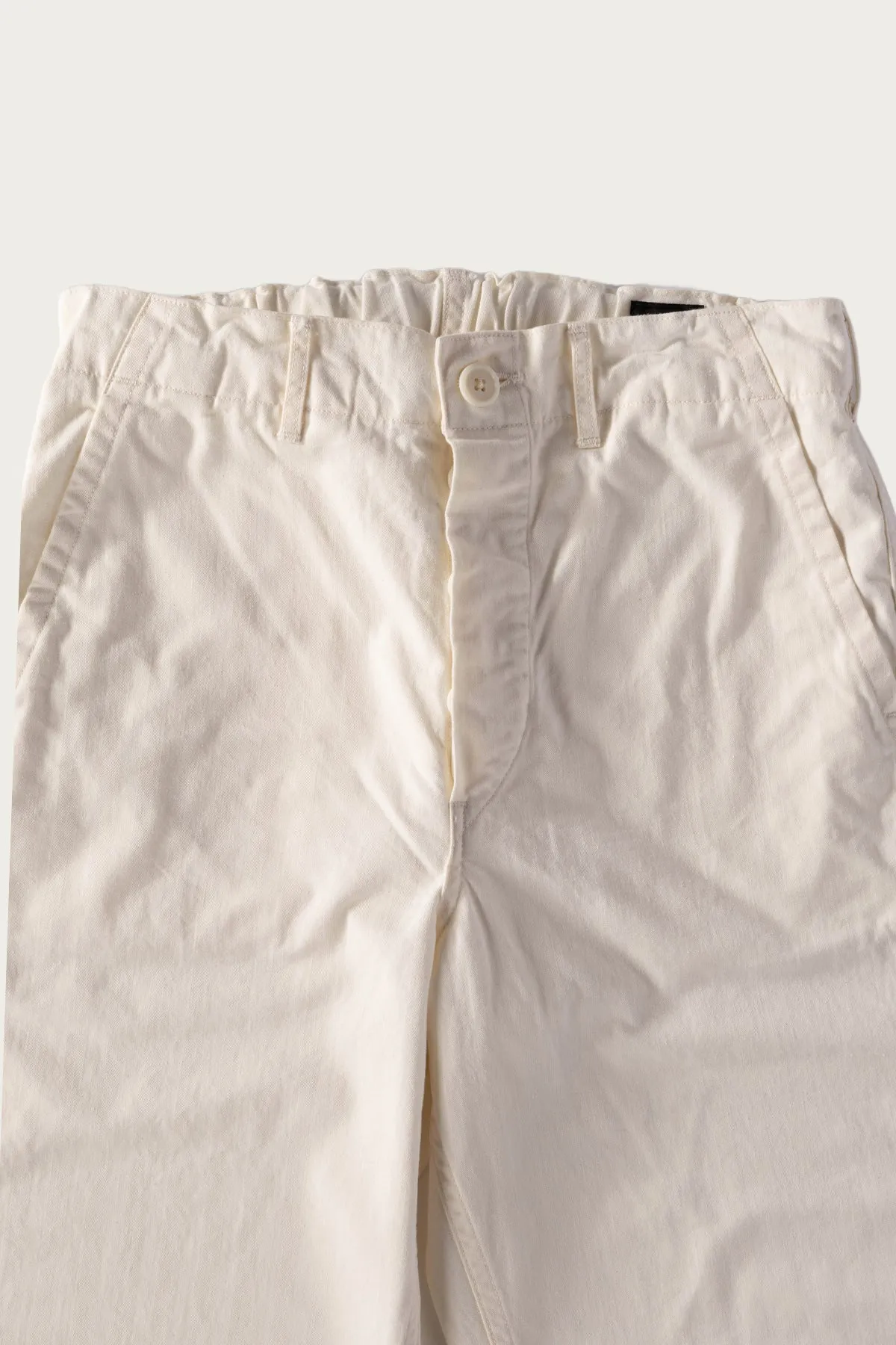 French Work Pants - Ecru sold by Canoe Club product image thumbnail 2