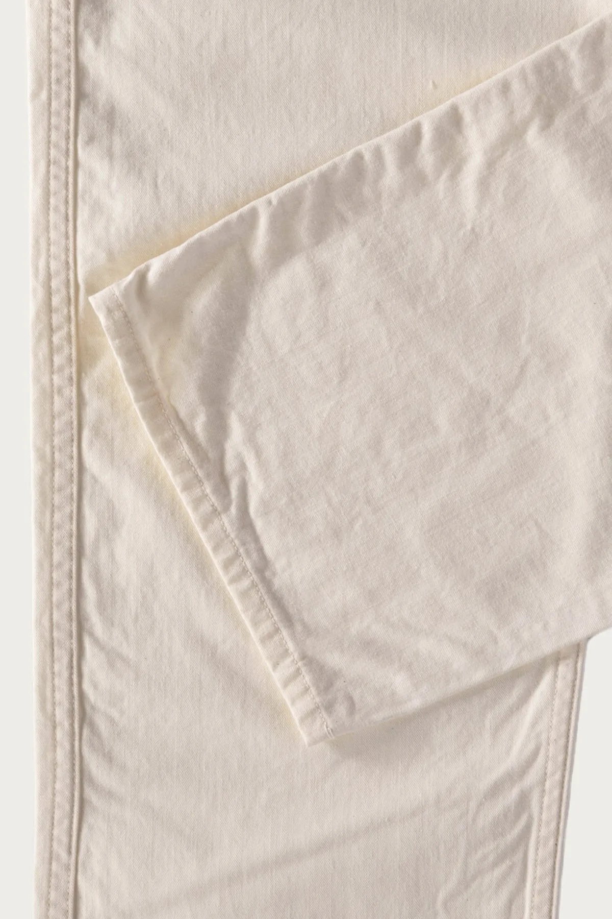 French Work Pants - Ecru sold by Canoe Club product image thumbnail 3