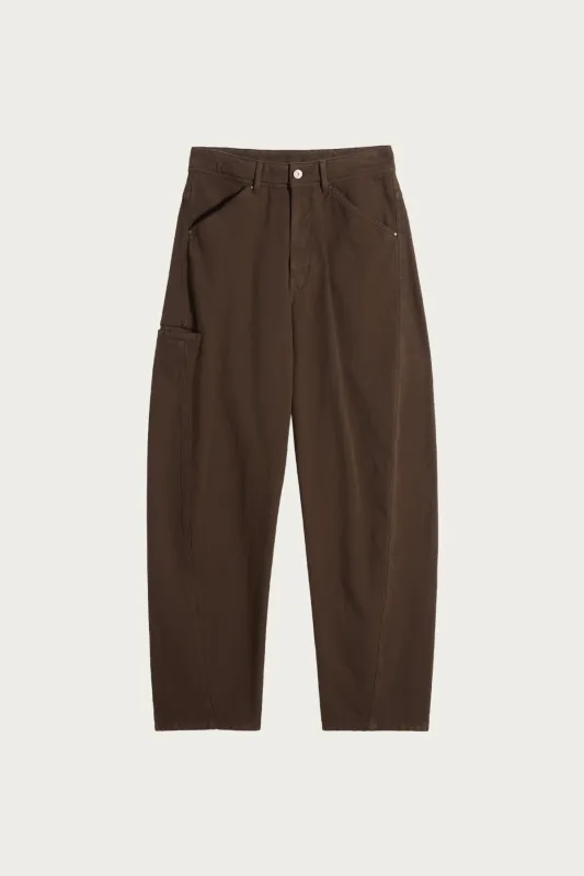 Twisted Workwear Pants - Cacao made by Lemaire