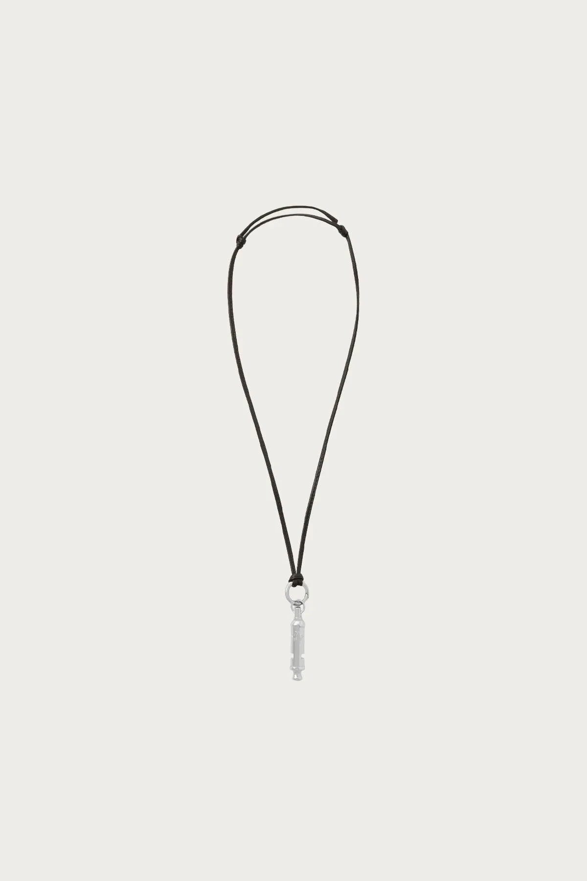 Acme Whistle Necklace - Silver sold by Canoe Club